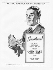 WILLS'S GOLD FLAKE CIGARETTES