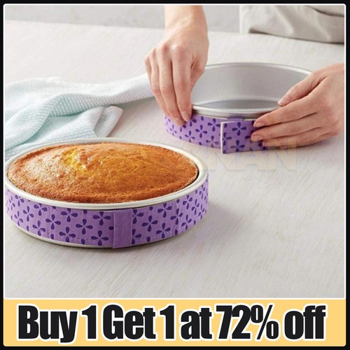 Cake baking strips even bake - baking,