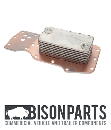 Engine oil cooler core - oil,