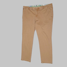 Meyer New York Chino Trousers Stretch Light Brown W42 L32