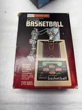 Vintage 70s Sears Electronic Basketball HandHeld Game Not Tested. Original Box