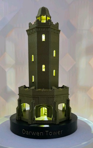 Gold light darwen jubilee - light-up,