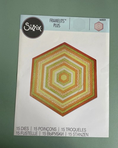 Sizzix framelits plus hexagon - sizzix,