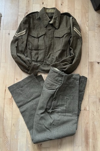 Ww2 canadian battle dress - ww2,