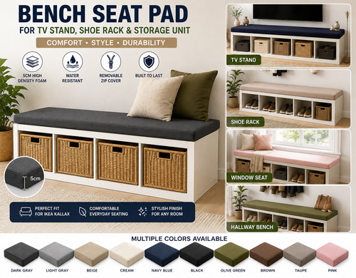 Bench cushion for ikea kallax - ikea,