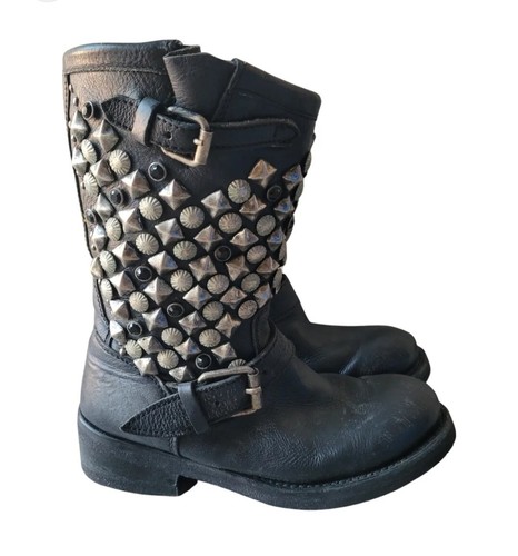 Ash titanic studded - 'titanic', biker
