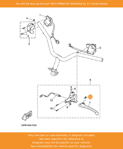 Yamaha spring 4kh h3962 00 - yamaha, 4kh-h3962-00