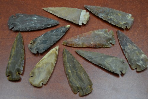 Pcs brown agate stone - 10,