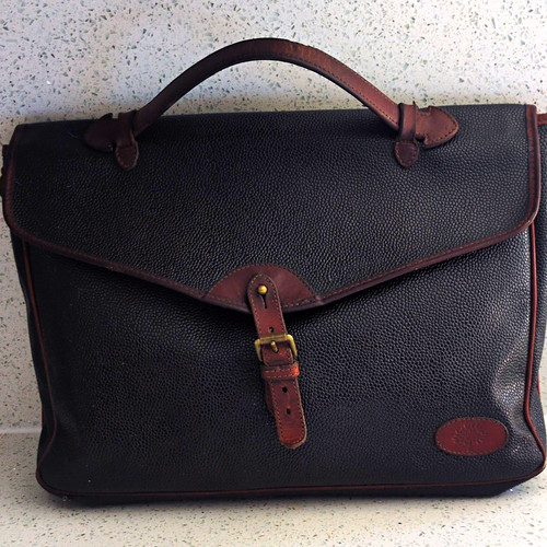 Vintage mulberry black - mulberry, pebbled