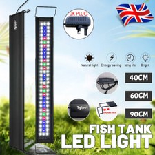 Marine Aquarium LED Light Lighting 40/60/90cm Aqua Fish Tank Full Spectrum Lamp