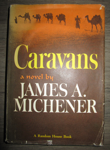 Vtg book caravans a novel - hc,