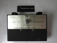 Vintage Olson Electronics Fuzz Master X-78 Effects Pedal Free US S&H