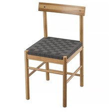 Brand new IKEA NACKANAS Chair, acacia,705.180.61, Solid Wooden Chair,woven seat
