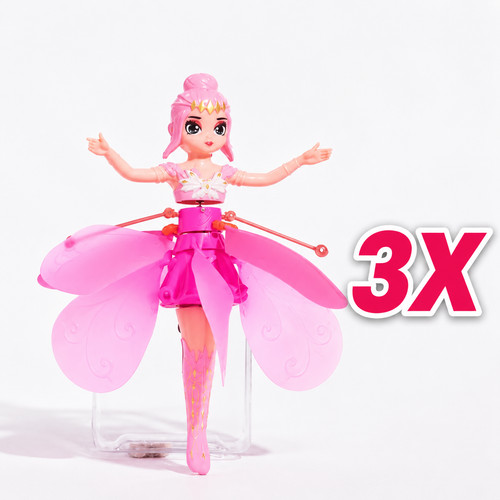 Princess flying fairy magic - 3x,