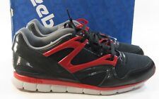 Reebok Omni Run (Black/Excellent Red/Grey/Steel) V43743  MEN Size 12