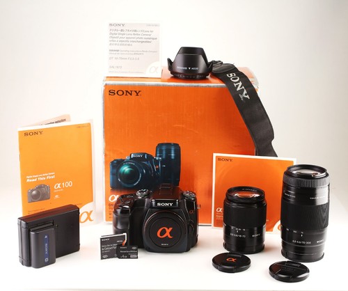 Sony alpha a100 - alpha, dt