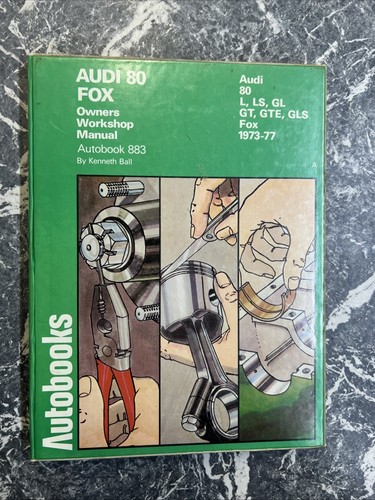 Vintage car book audi - vintage, 80