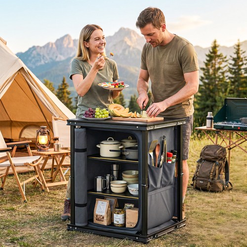 Camping cupboards folding - camping,