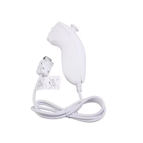 New white nunchuck nunchuk - white,