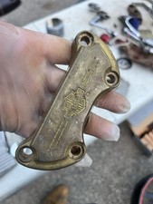 Harley Solid Brass Fx FXR Top Clamp Handlebar Riser FXRT Chopper Shovelhead Dyna