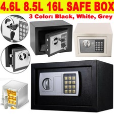 Digital Code Steel Safety Cash Box Money Safe Electronic Security Home Office