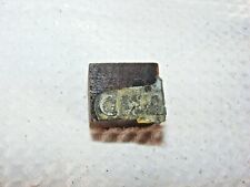 ANTIQUE VINTAGE WOODEN PICTORIAL LETTERPRESS PRINTING BLOCK WORD 'AND'