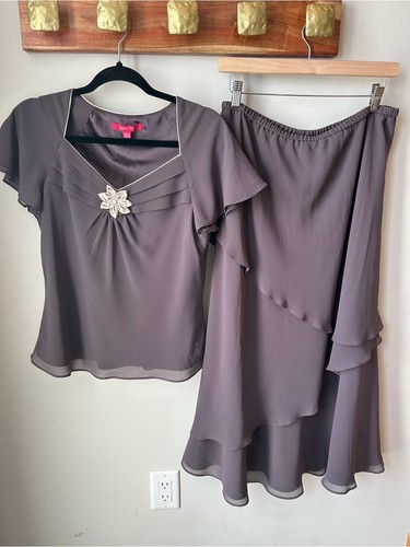 Jacques vert 2pc mauve chiffon - vert,