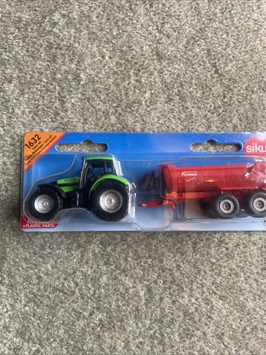 Siku 1632 green tractor - 1632, with