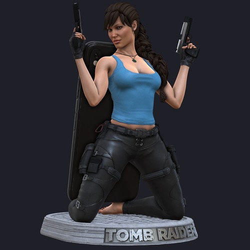 Lara croft hand - croft,