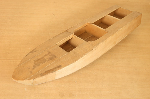 Vintage wooden model - model, boat