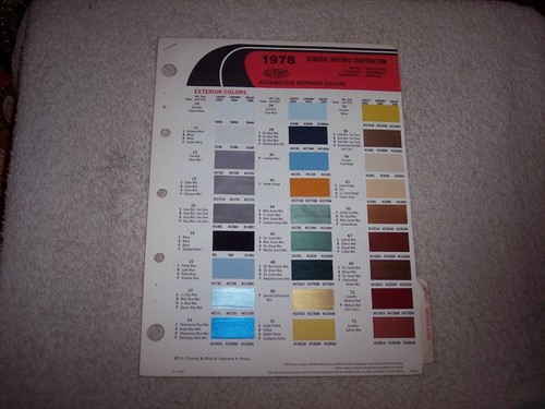 1978 general motors corp - general,