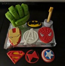 Handmade  9 Edible Superhero