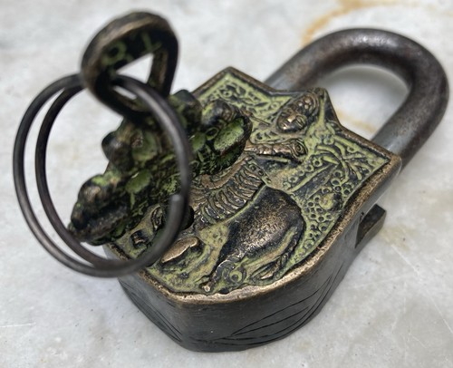 Antique style indian - indian, brass