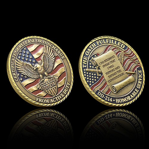 214 veteran challenge coin - challenge,