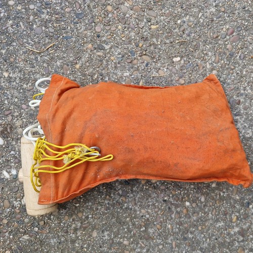 Vintage metal tent pegs guide - vintage,