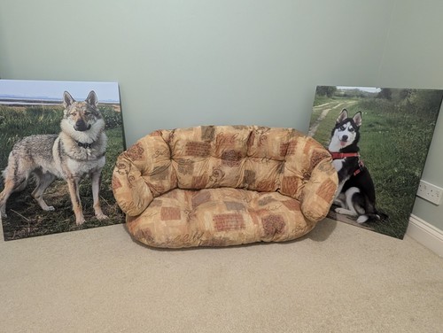Replacement cushions for wrap - cushions,