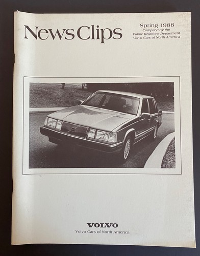 1988 volvo news - news, clips