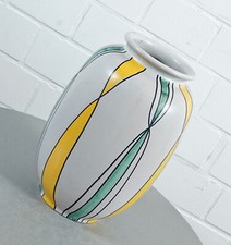 large Steuler pottery vase flower vase floor vase 4123/2 vintage 1950s