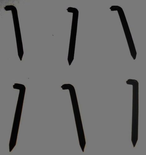 Banjo railroad spikes - railroad, (6)