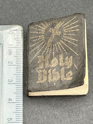 Rare miniature bible - rare, bible.