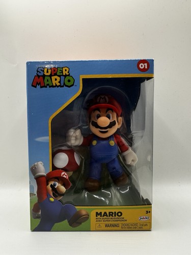 Super mario figure - super, 4”