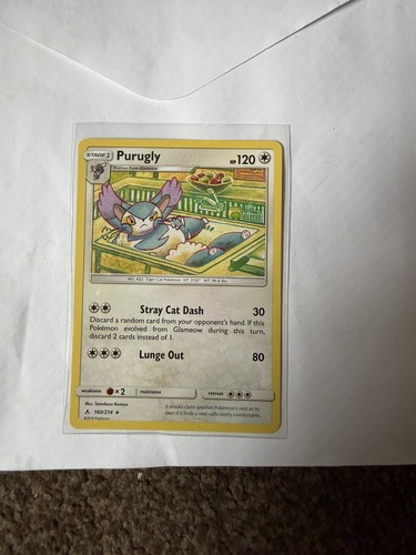 160 214 purugly rare - purugly, rare: