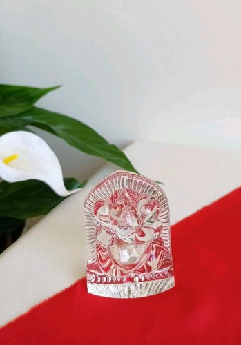 Crystal ganesh idol - crystal,