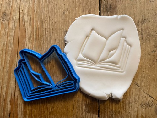 Open book cookie - book, biscuit