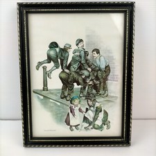 Ronald Embleton Framed Print - Hi Jimmy Knacker - Vintage Collectable 18 x 23 cm
