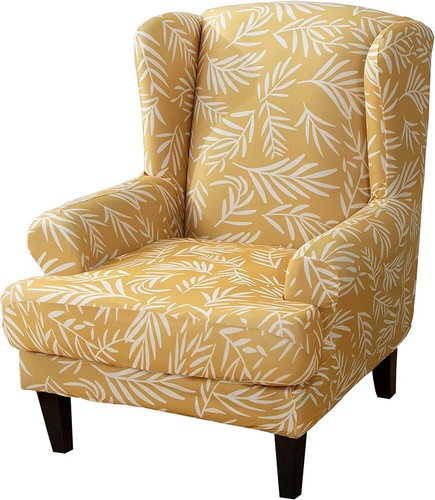 Wing chair cover stretch - wing,
