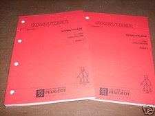 Workshop Manual Peugeot Partner Electrical Wiring Diagrams - 2 Volumes - St.1998