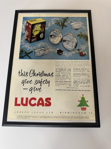 Framed original 1966 - original, lucas