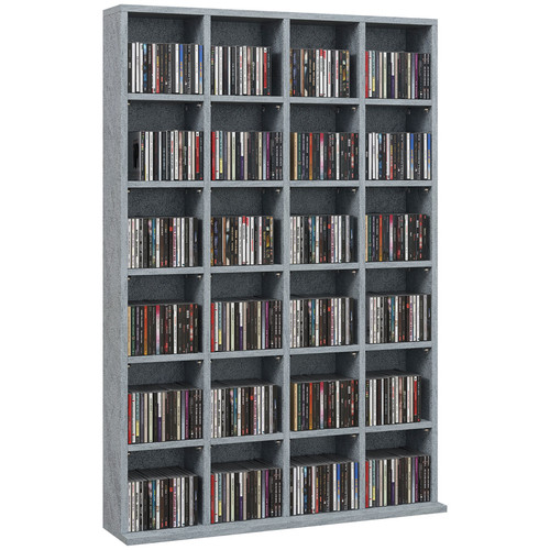 Homcom dvd media storage - homcom, cd