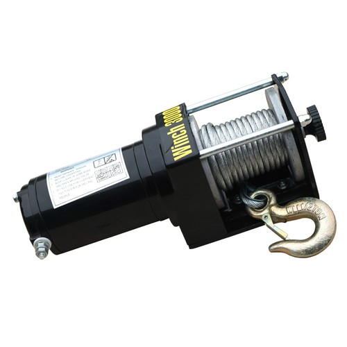 Electric winch vehicle mounted - winch, vehicle-mounted